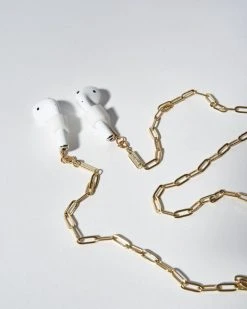 Machete Eyewear Chains Paperclip Sunglass + Mask Chain In Silver