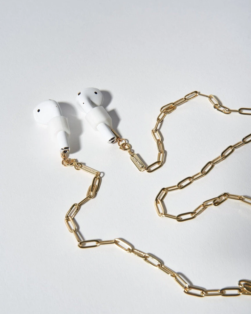 Machete Eyewear Chains Paperclip Sunglass + Mask Chain In Silver 4 Machete Eyewear Chains Paperclip Sunglass + Mask Chain In Silver