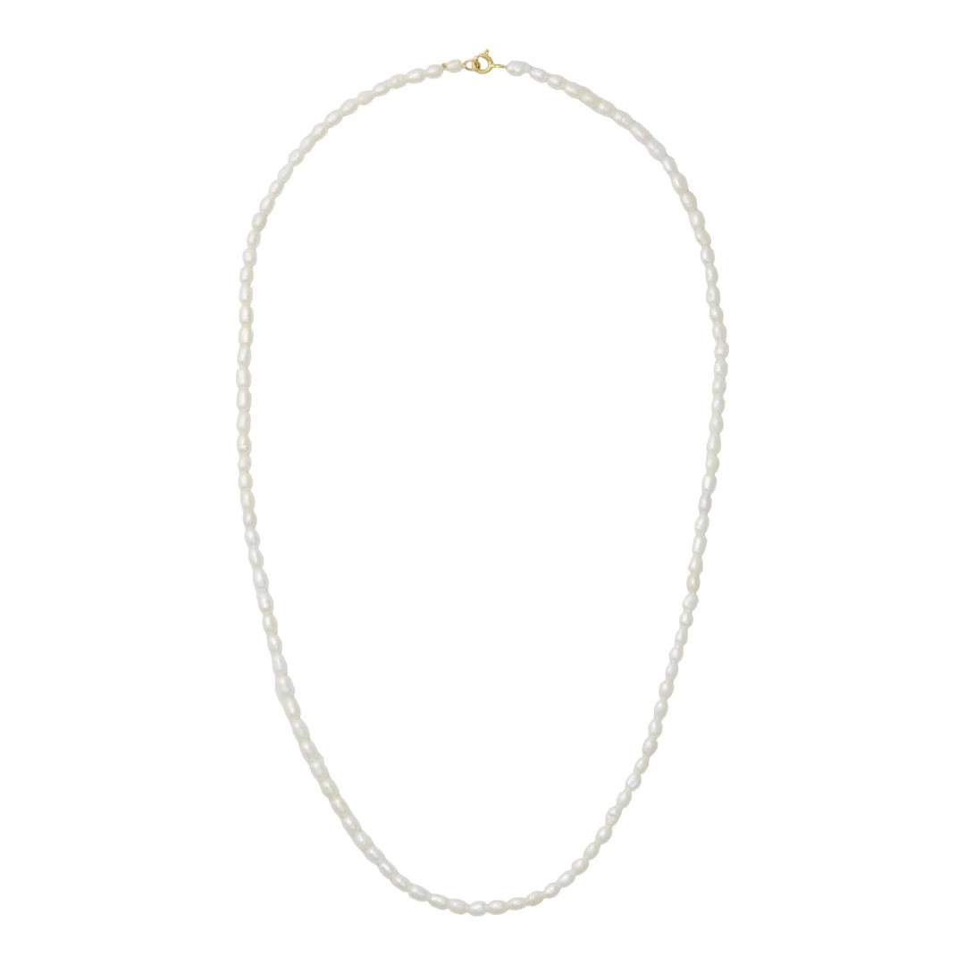 Machete Jewelry Rice Pearl Necklace 3 Machete Jewelry Rice Pearl Necklace