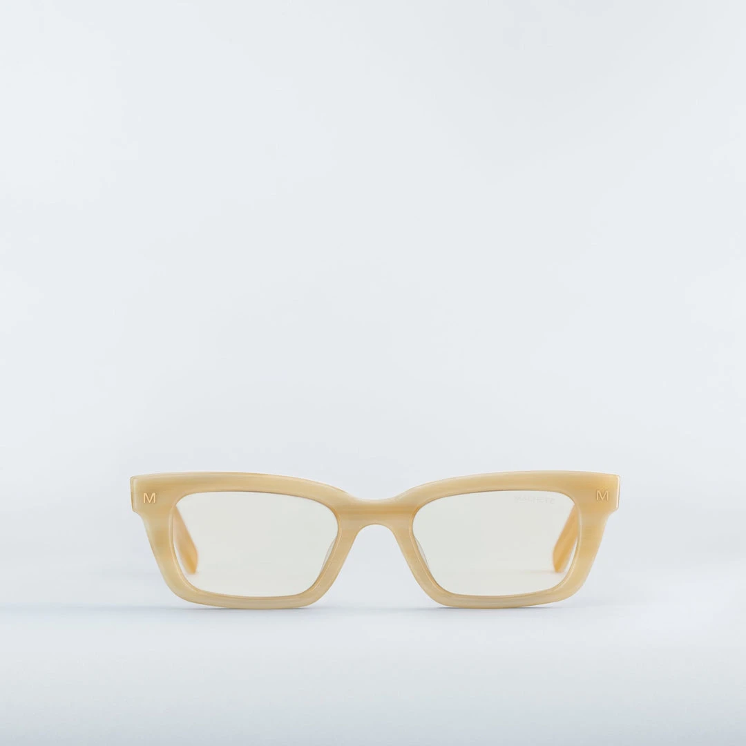 Machete Ruby - Optical Blue Light Frames In Alabaster 3 Machete Ruby - Optical Blue Light Frames In Alabaster
