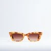 Machete Eyewear Ruby Sunglasses In Light Tortoise Stripe