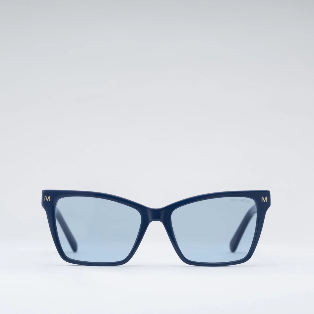 Machete Eyewear Sally - Sunglasses In Parisian Blue 3 Machete Eyewear Sally - Sunglasses In Parisian Blue