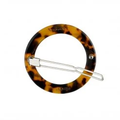 Machete Small Circle Clip In Classic Tortoise Summer SALE