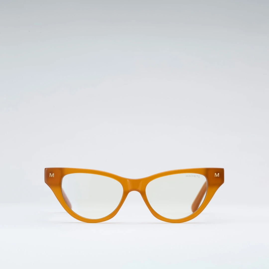 Machete Suzy - Optical Blue Light Frames In Cognac 3 Machete Suzy - Optical Blue Light Frames In Cognac