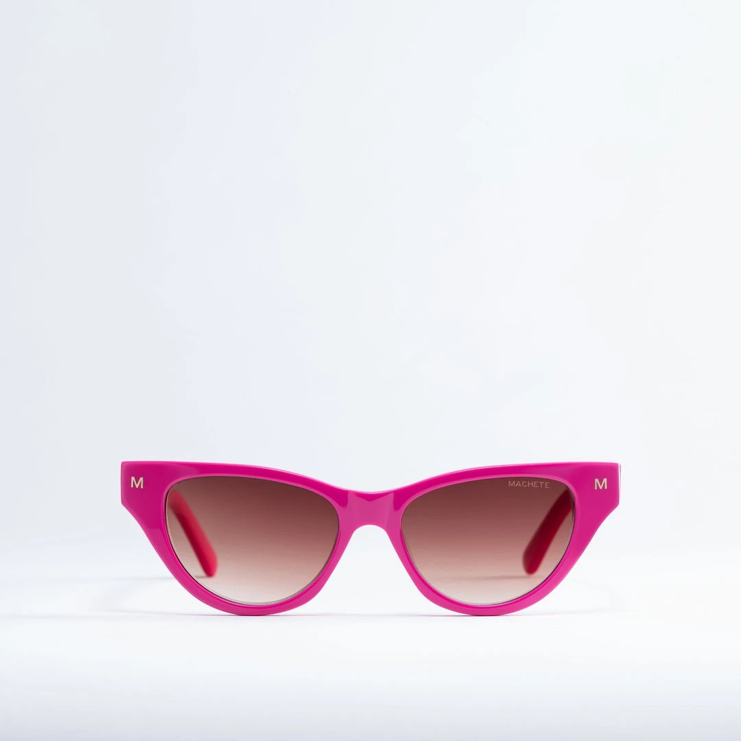 Machete Suzy Sunglasses In Neon Pink Eyewear 3 Machete Suzy Sunglasses In Neon Pink Eyewear